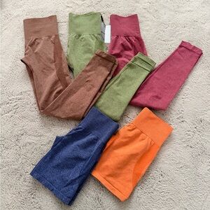 NVGTN High Waisted Seamless Leggings & Shorts Bundle